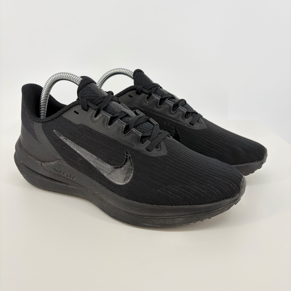 Nike Air Winflo 9 Running Shoes Triple Black DD8686-002 Athleisure 8 Performance